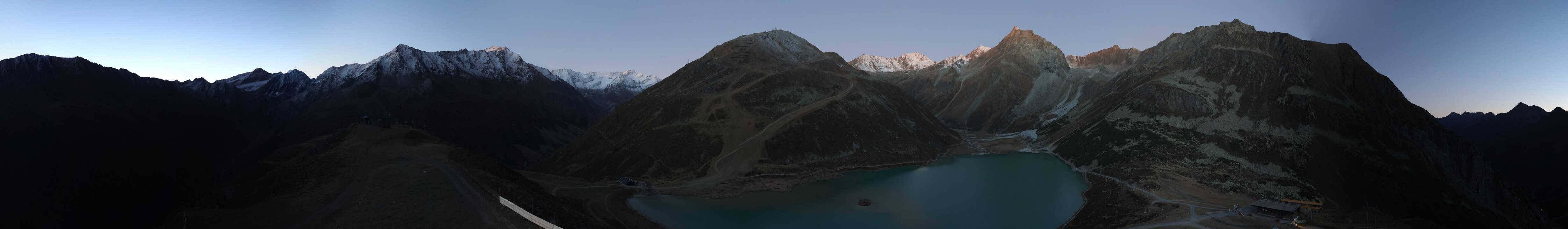 Archiv Foto Webcam Panoramablick auf den Rifflsee