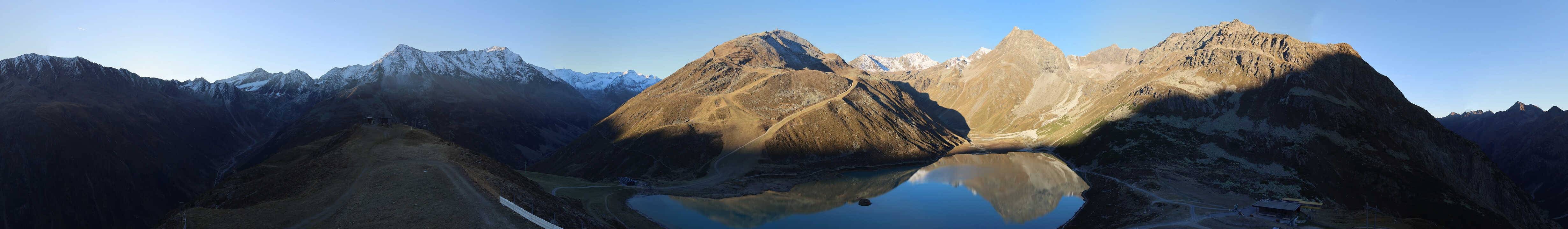 Archiv Foto Webcam Panoramablick auf den Rifflsee