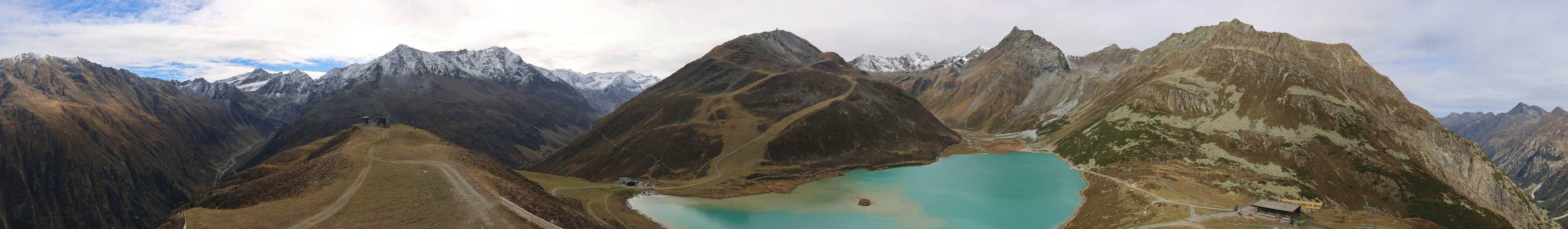 Archiv Foto Webcam Panoramablick auf den Rifflsee