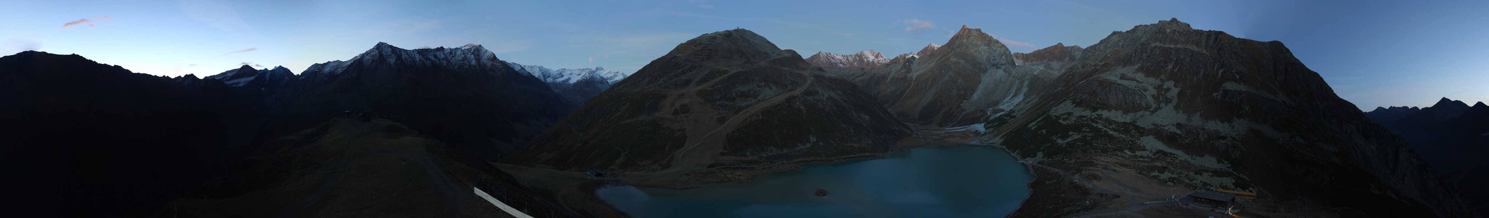 Archiv Foto Webcam Panoramablick auf den Rifflsee
