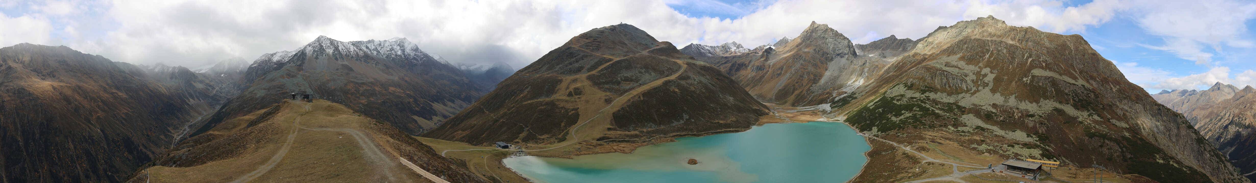 Archiv Foto Webcam Panoramablick auf den Rifflsee