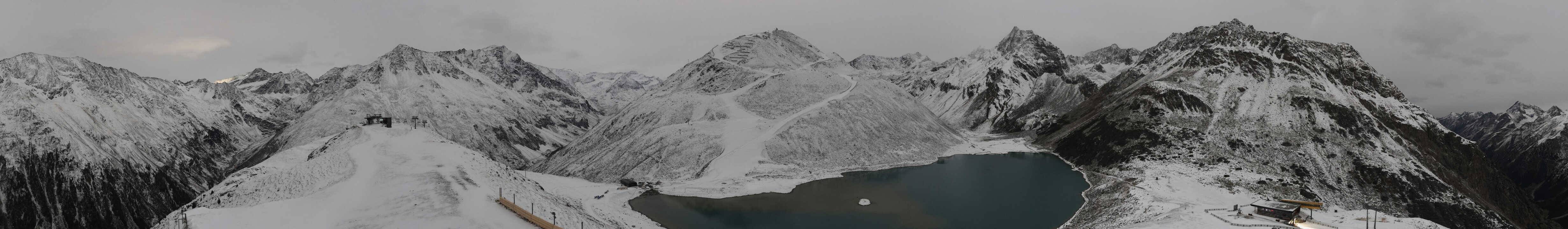 Archiv Foto Webcam Panoramablick auf den Rifflsee