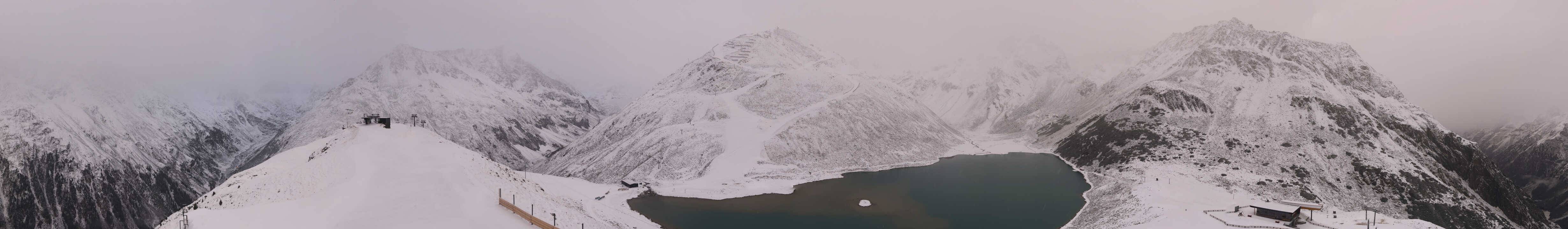 Archiv Foto Webcam Panoramablick auf den Rifflsee