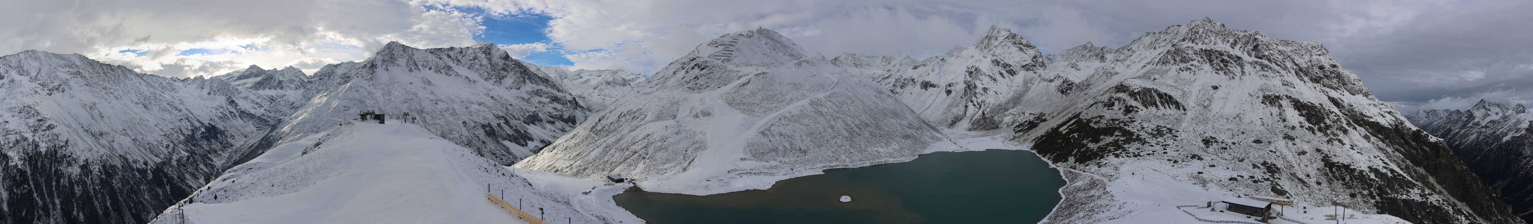 Archiv Foto Webcam Panoramablick auf den Rifflsee