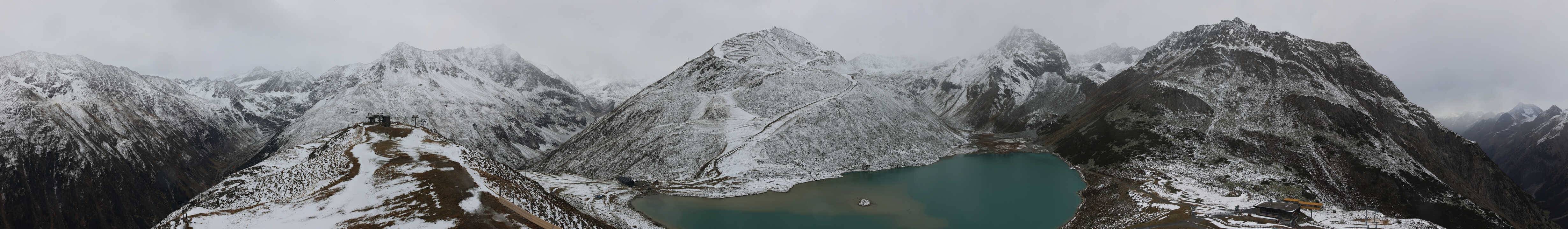 Archiv Foto Webcam Panoramablick auf den Rifflsee