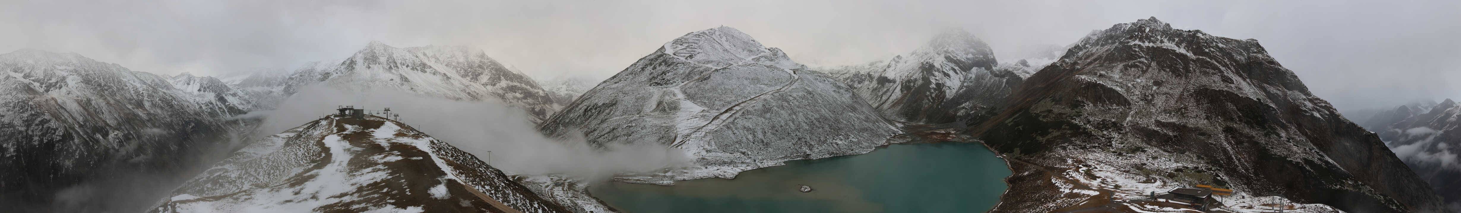 Archiv Foto Webcam Panoramablick auf den Rifflsee