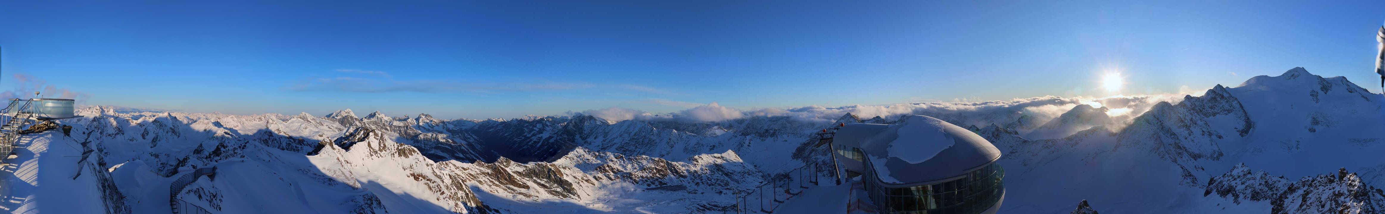 Archiv Foto Webcam Café am Pitztaler Gletscher