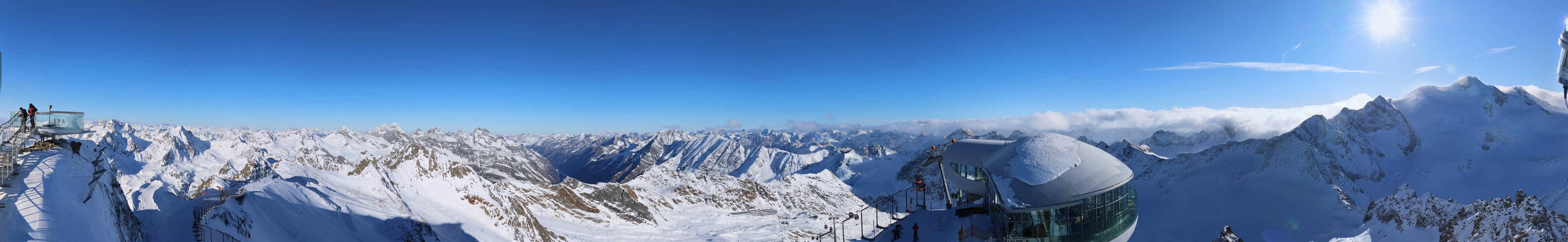 Archiv Foto Webcam Café am Pitztaler Gletscher