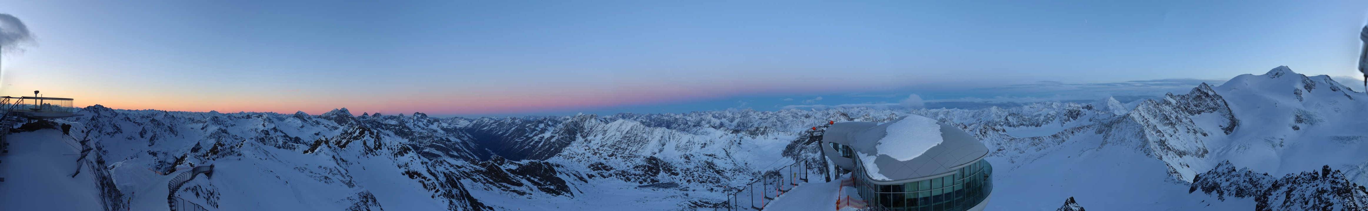 Archiv Foto Webcam Café am Pitztaler Gletscher