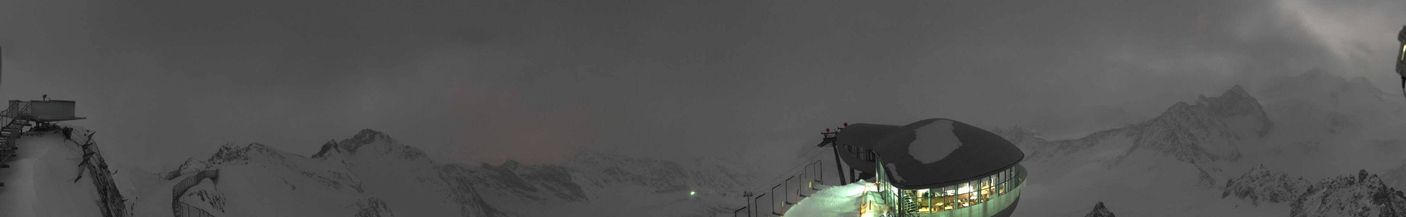 Archiv Foto Webcam Café am Pitztaler Gletscher