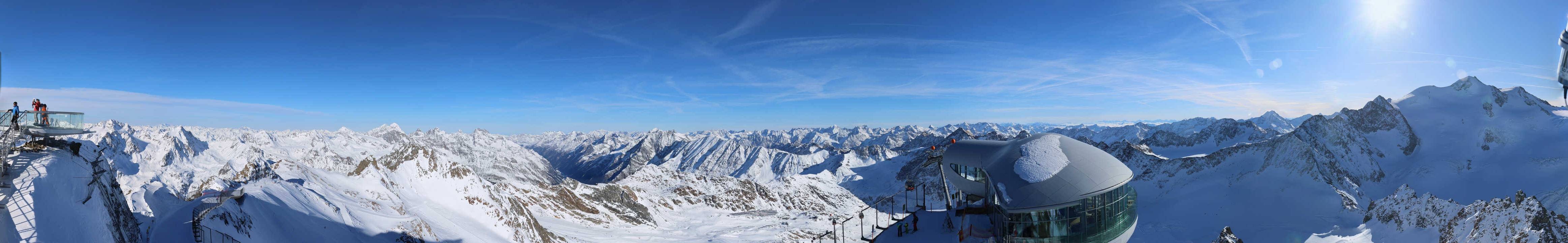 Archiv Foto Webcam Café am Pitztaler Gletscher