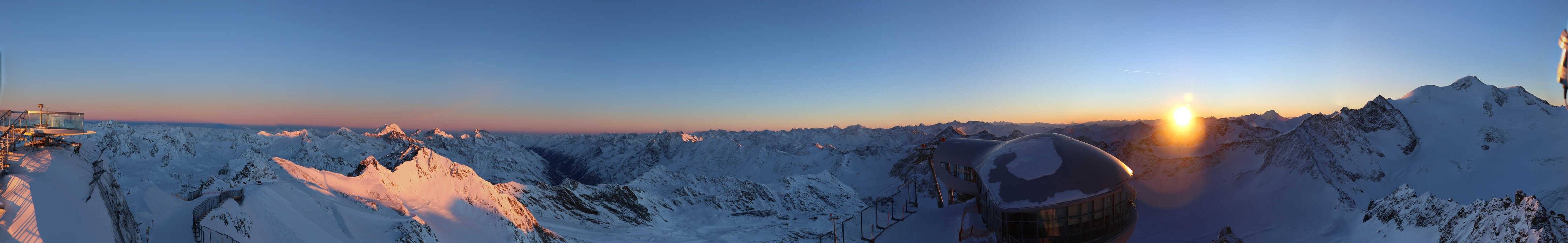 Archiv Foto Webcam Café am Pitztaler Gletscher