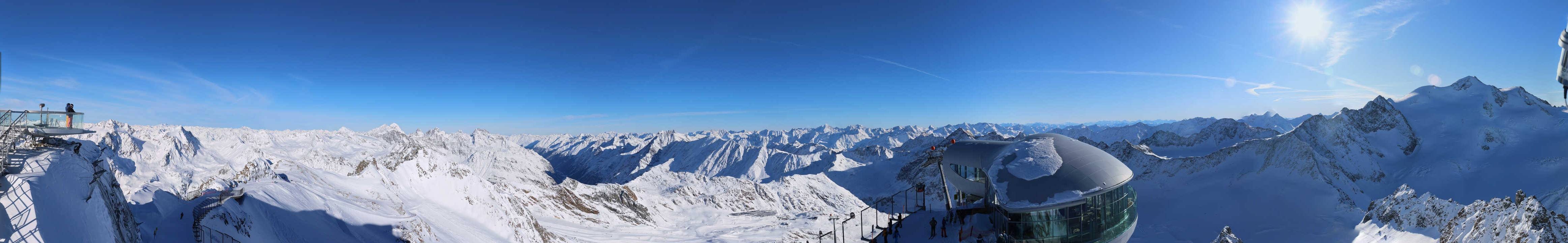 Archiv Foto Webcam Café am Pitztaler Gletscher