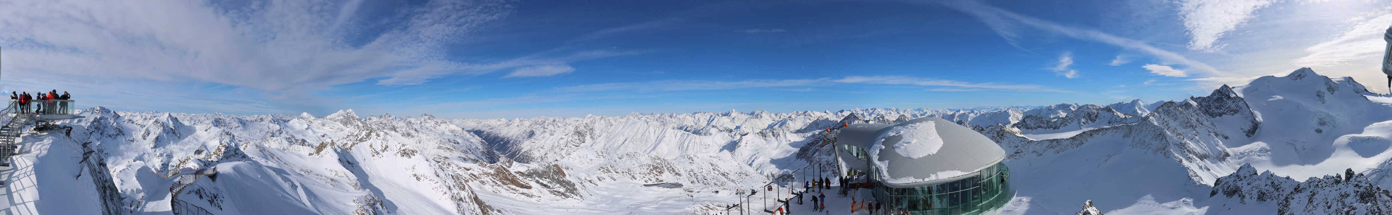 Archiv Foto Webcam Café am Pitztaler Gletscher