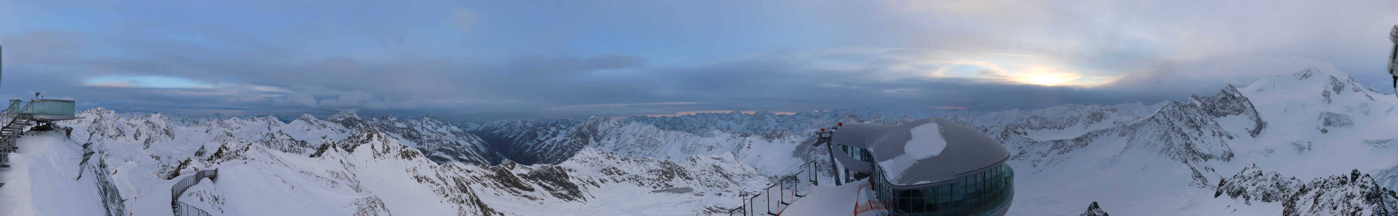 Archived image Webcam Tirol's highest Coffee House