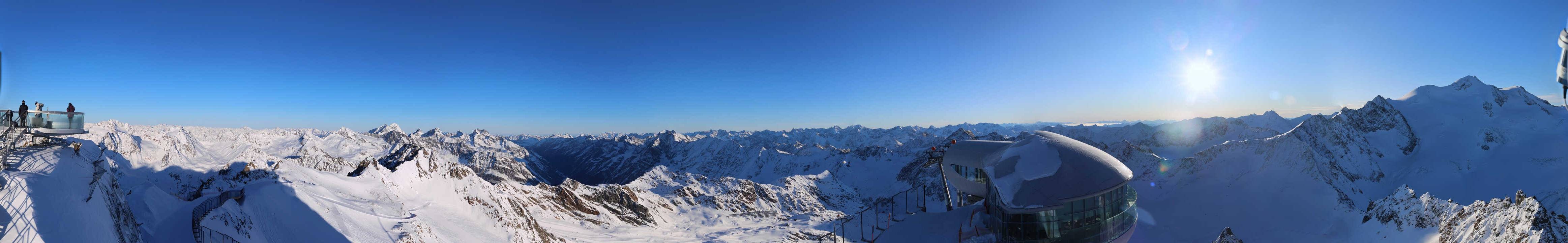 Archived image Webcam Tirol's highest Coffee House