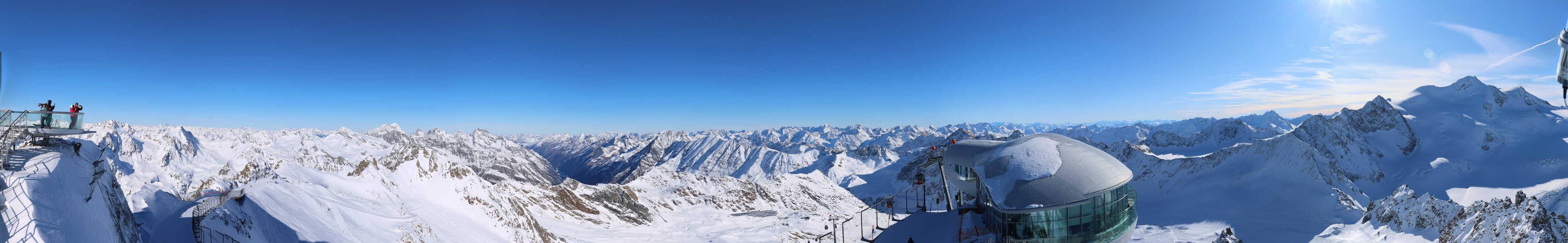 Archiv Foto Webcam Café am Pitztaler Gletscher