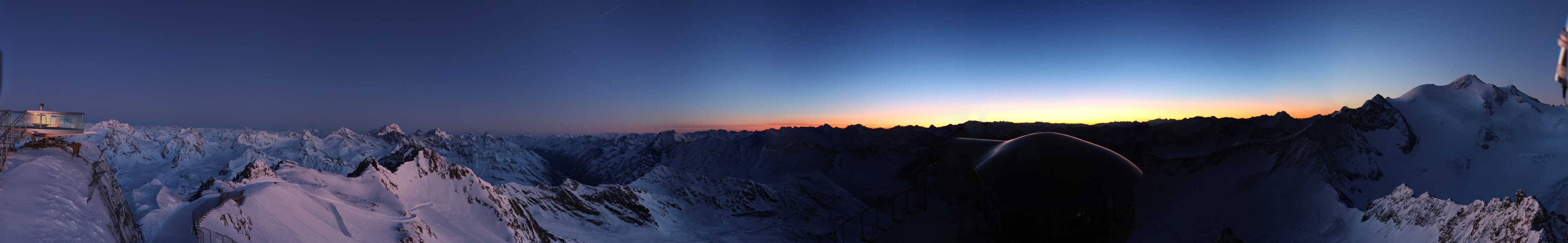 Archiv Foto Webcam Café am Pitztaler Gletscher