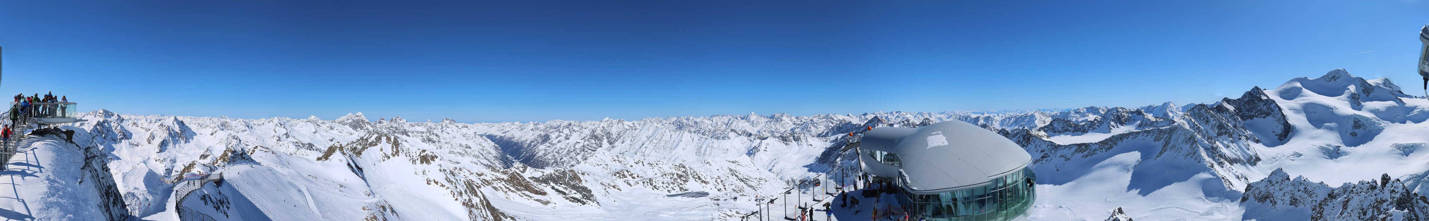 Archiv Foto Webcam Café am Pitztaler Gletscher