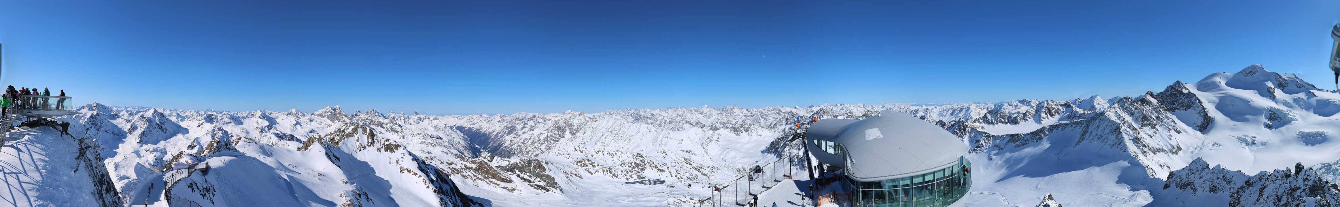 Archiv Foto Webcam Café am Pitztaler Gletscher