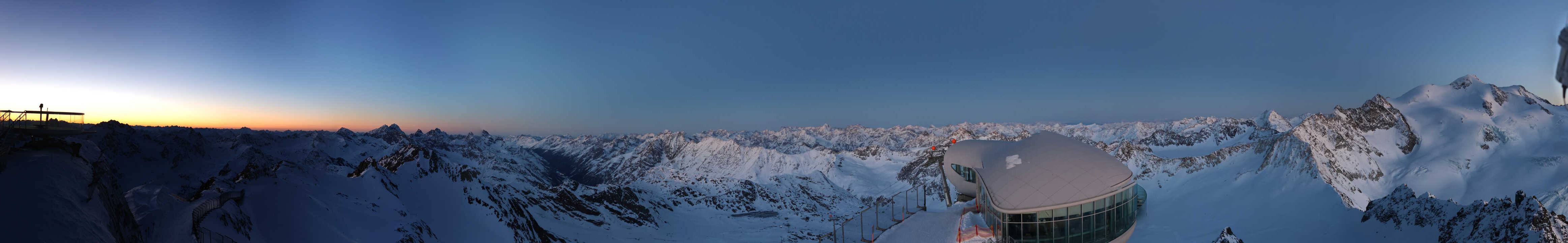 Archiv Foto Webcam Café am Pitztaler Gletscher