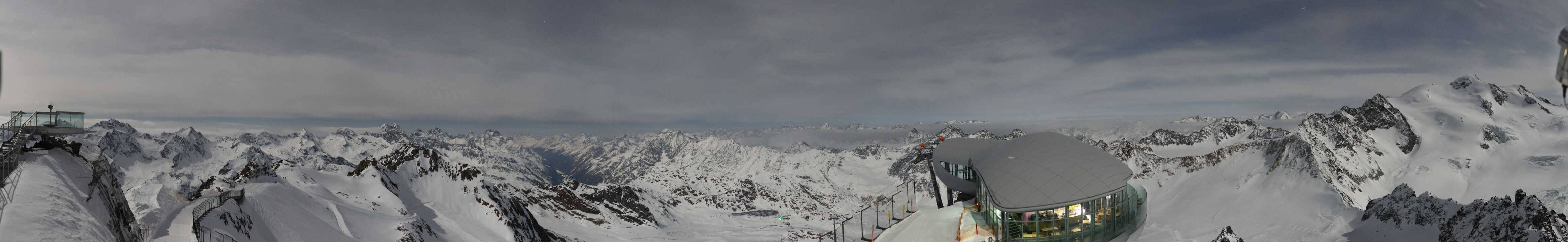 Archiv Foto Webcam Café am Pitztaler Gletscher