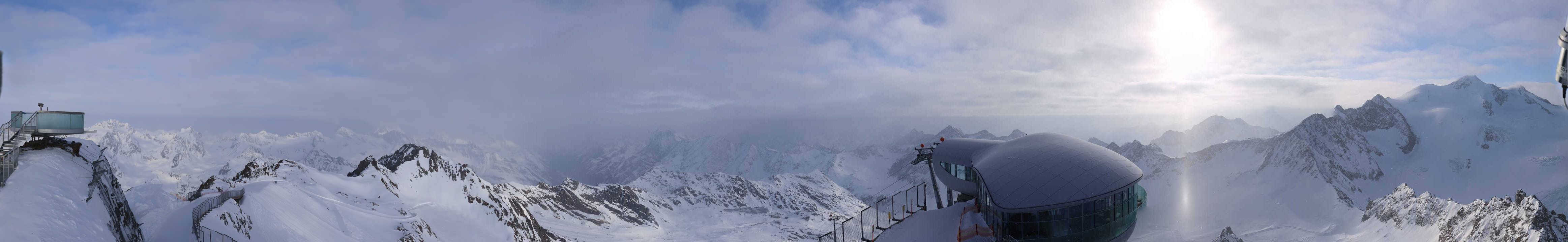 Archiv Foto Webcam Café am Pitztaler Gletscher