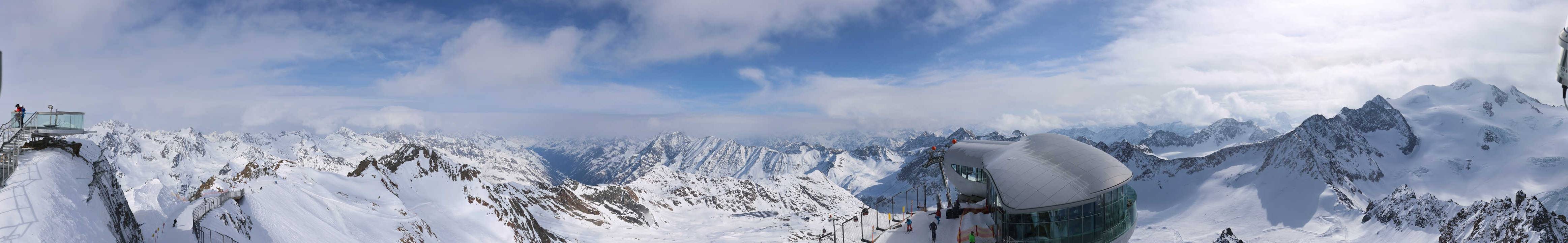 Archiv Foto Webcam Café am Pitztaler Gletscher