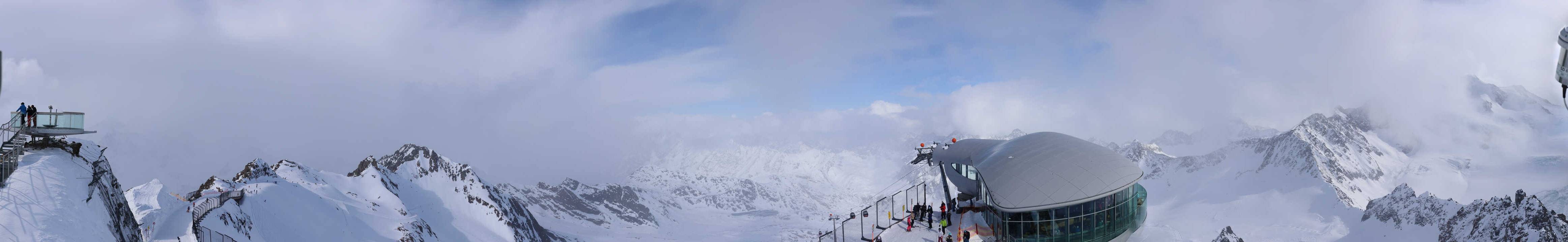 Archiv Foto Webcam Café am Pitztaler Gletscher