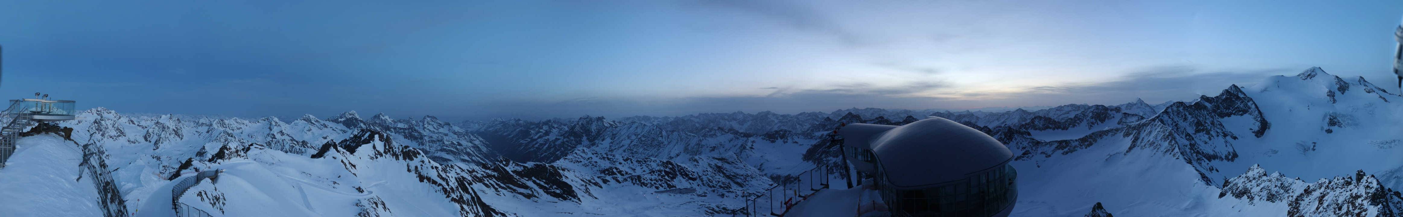 Archiv Foto Webcam Café am Pitztaler Gletscher