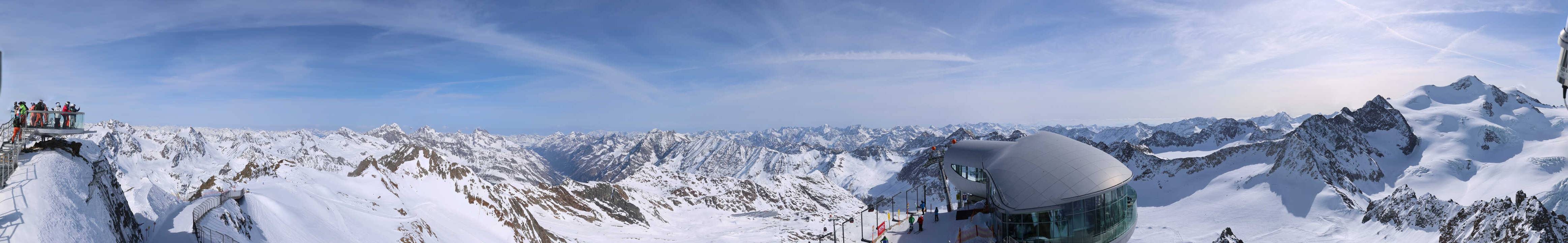 Archiv Foto Webcam Café am Pitztaler Gletscher