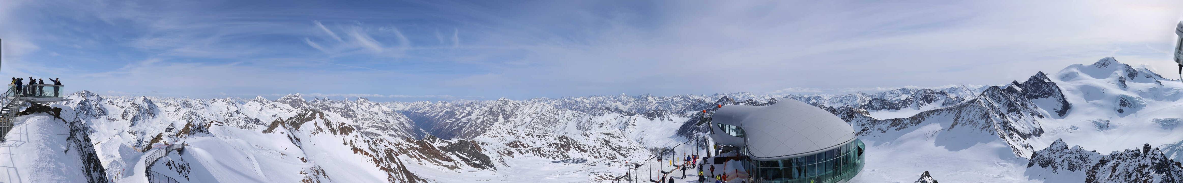 Archiv Foto Webcam Café am Pitztaler Gletscher