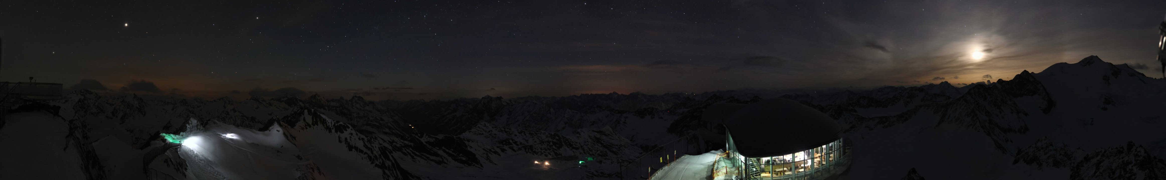 Archiv Foto Webcam Café am Pitztaler Gletscher
