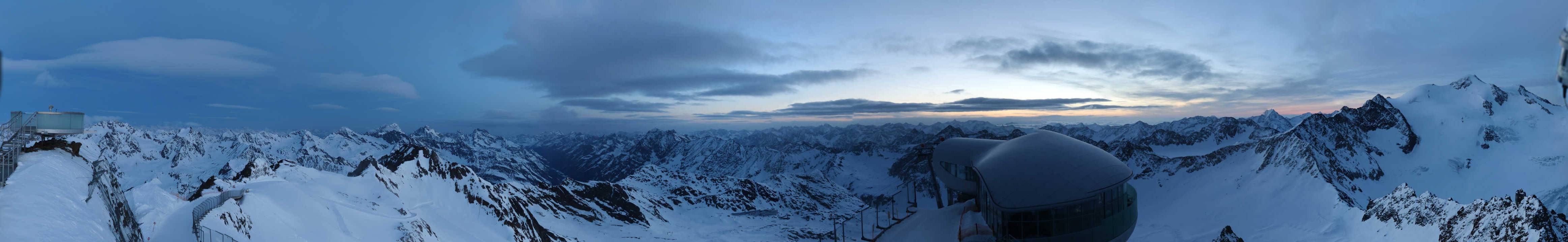 Archiv Foto Webcam Café am Pitztaler Gletscher