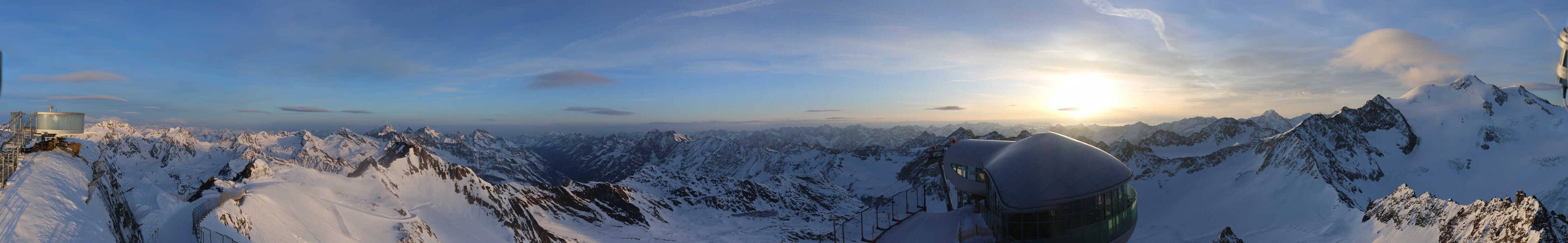 Archiv Foto Webcam Café am Pitztaler Gletscher