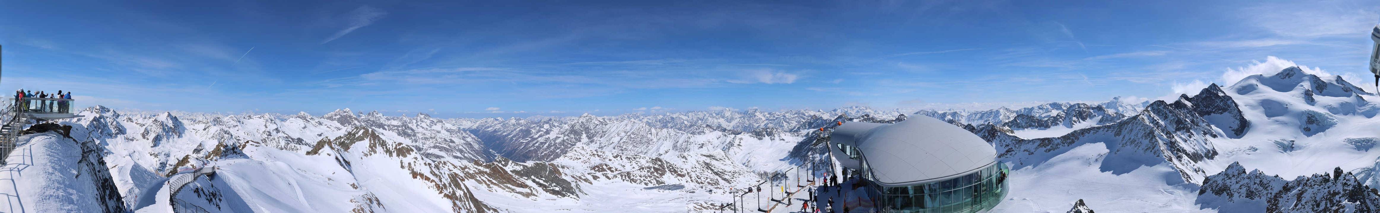 Archiv Foto Webcam Café am Pitztaler Gletscher