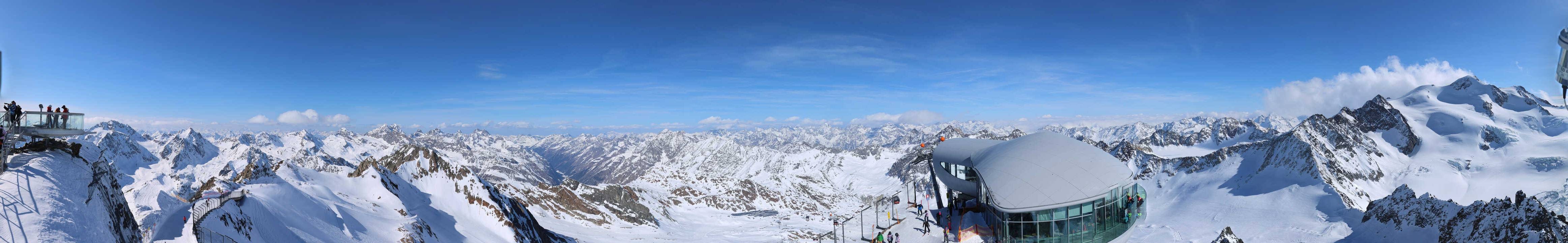 Archiv Foto Webcam Café am Pitztaler Gletscher