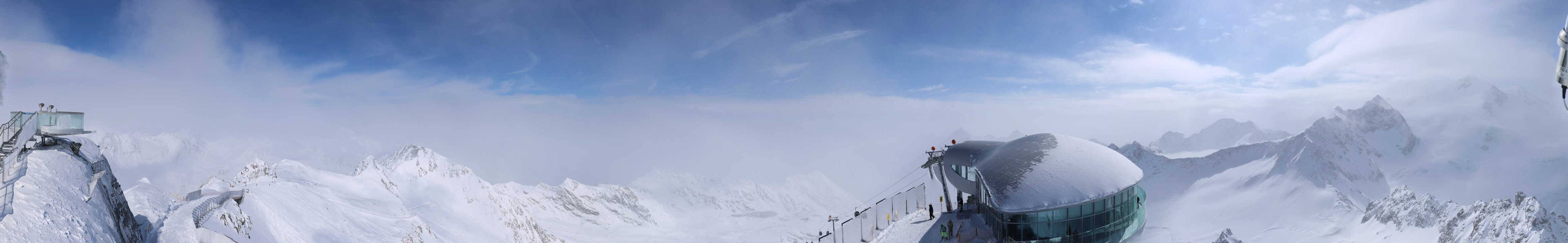 Archiv Foto Webcam Café am Pitztaler Gletscher