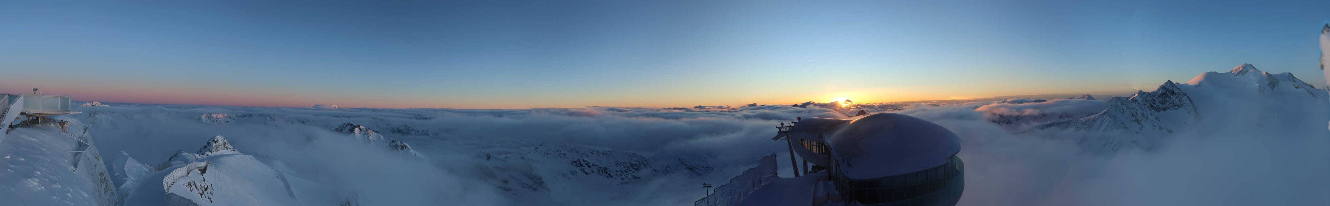 Archived image Webcam Tirol's highest Coffee House