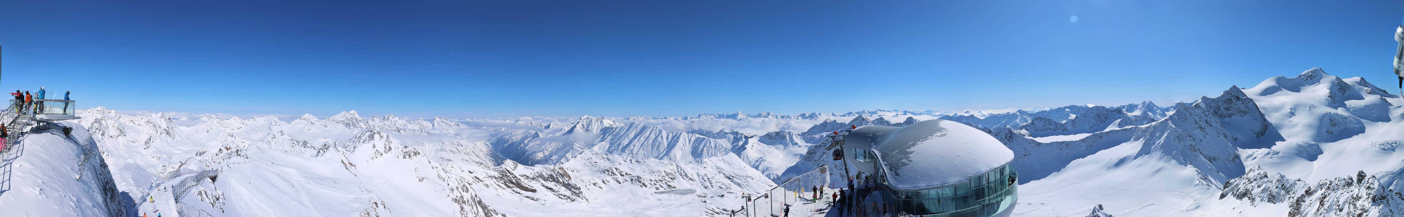 Archived image Webcam Tirol's highest Coffee House