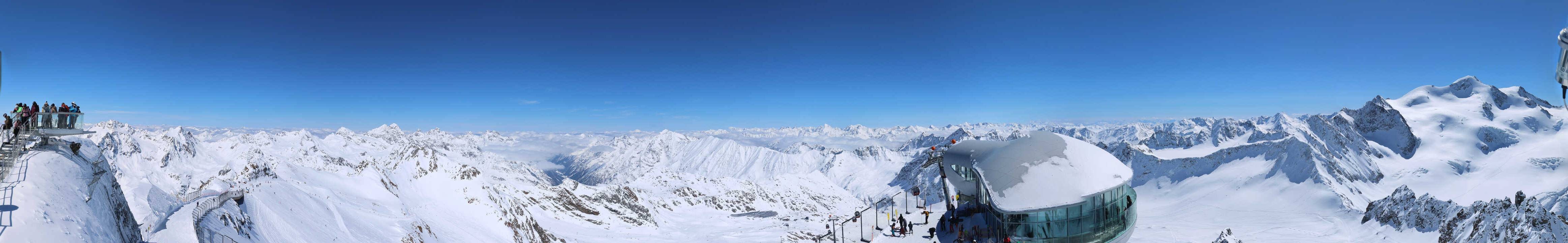 Archived image Webcam Tirol's highest Coffee House