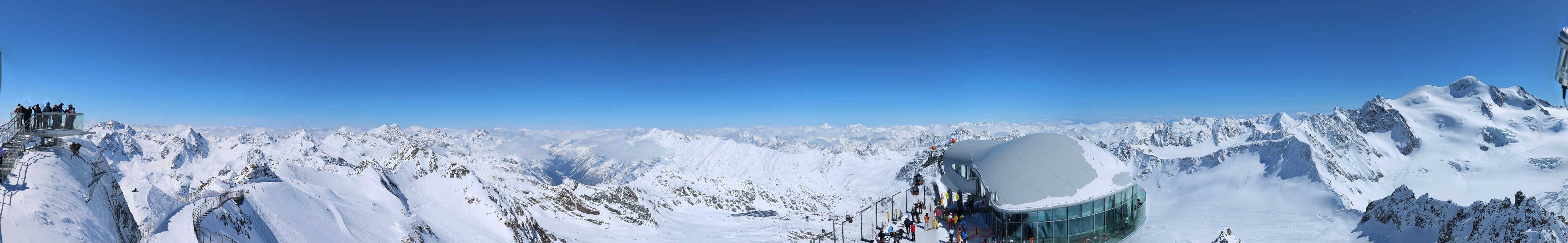 Archived image Webcam Tirol's highest Coffee House