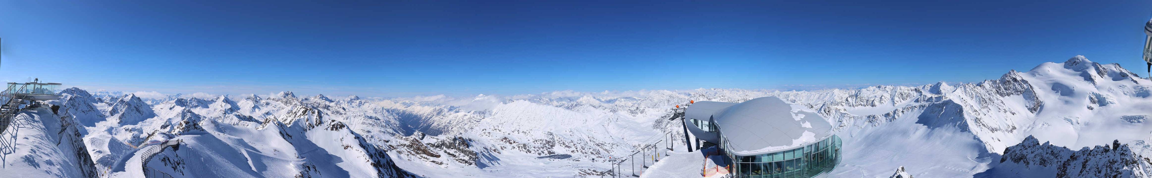 Archived image Webcam Tirol's highest Coffee House