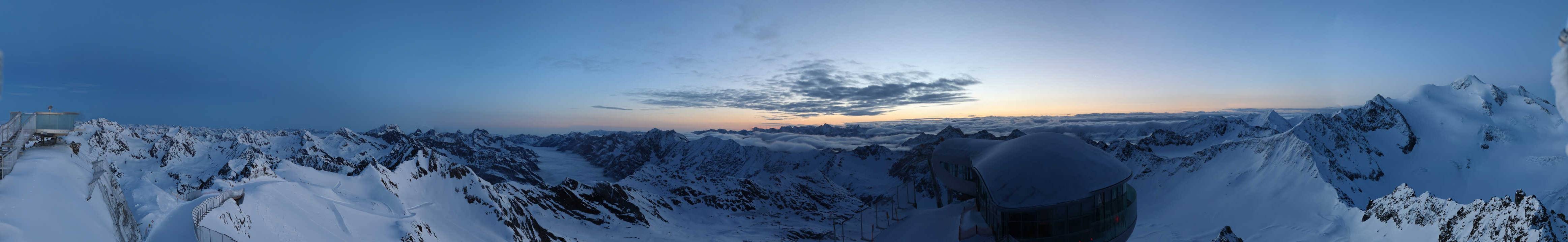 Archiv Foto Webcam Café am Pitztaler Gletscher