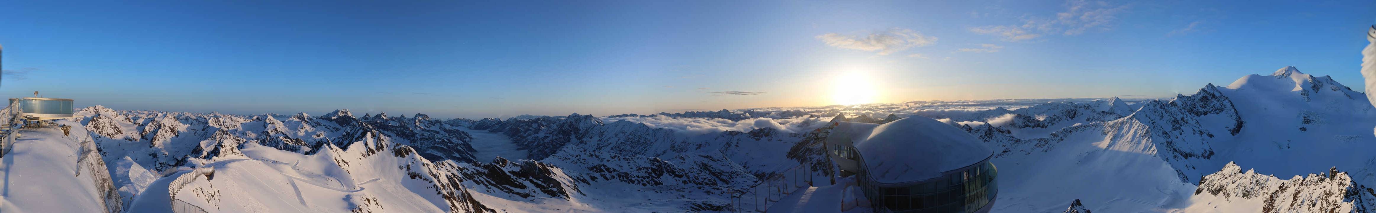 Archiv Foto Webcam Café am Pitztaler Gletscher