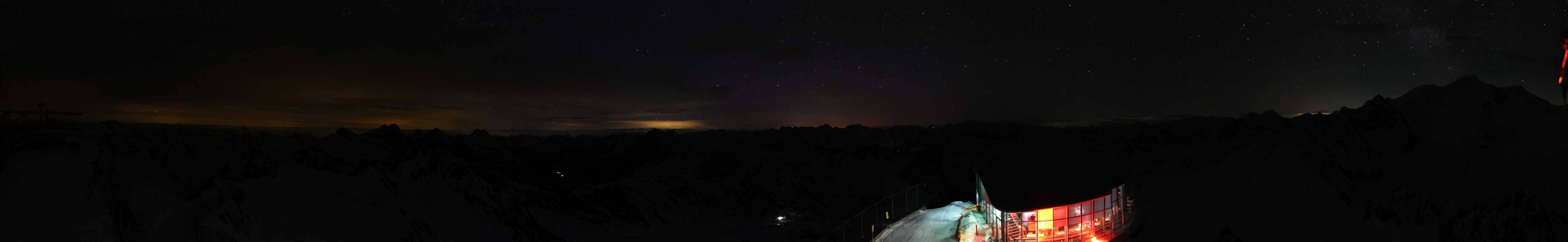 Archiv Foto Webcam Café am Pitztaler Gletscher