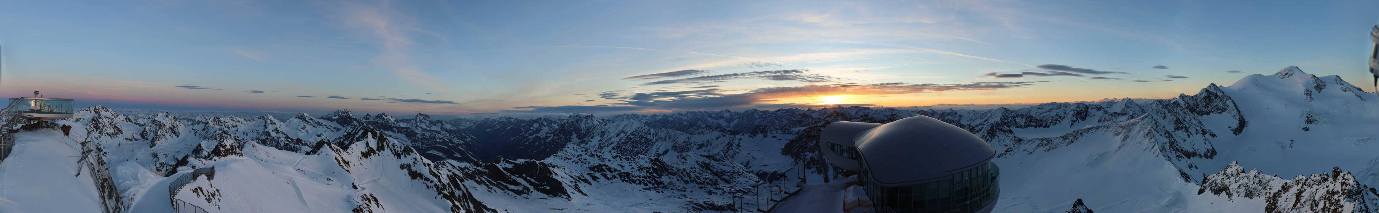 Archiv Foto Webcam Café am Pitztaler Gletscher