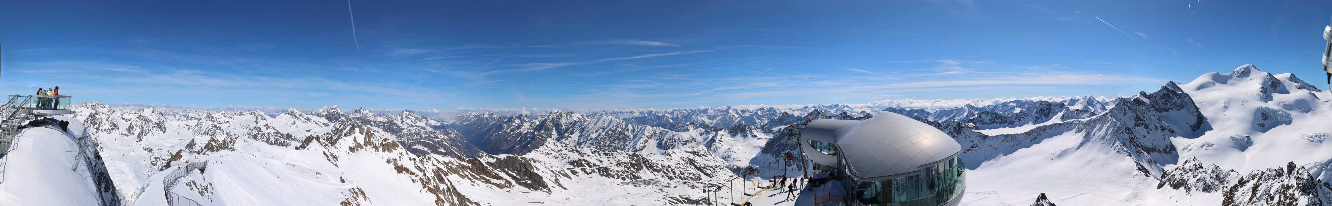 Archiv Foto Webcam Café am Pitztaler Gletscher