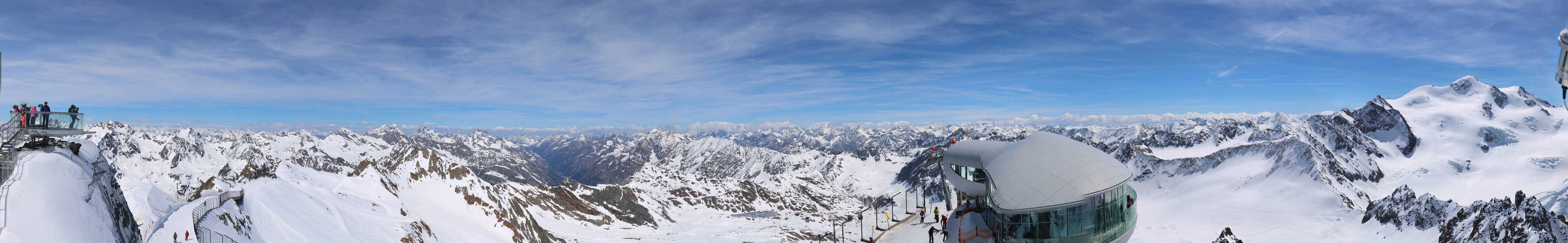 Archiv Foto Webcam Café am Pitztaler Gletscher