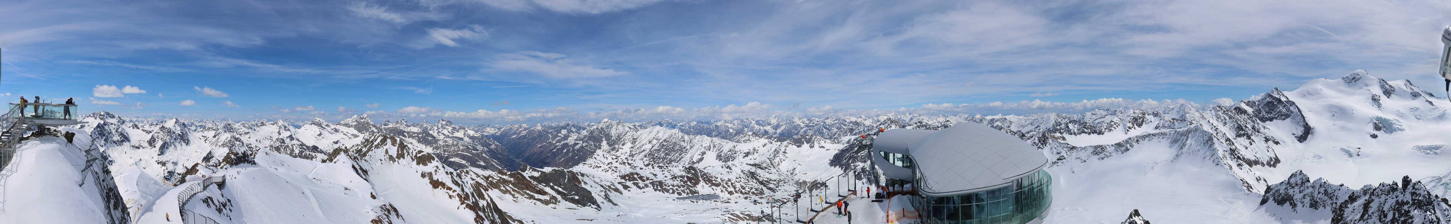 Archiv Foto Webcam Café am Pitztaler Gletscher